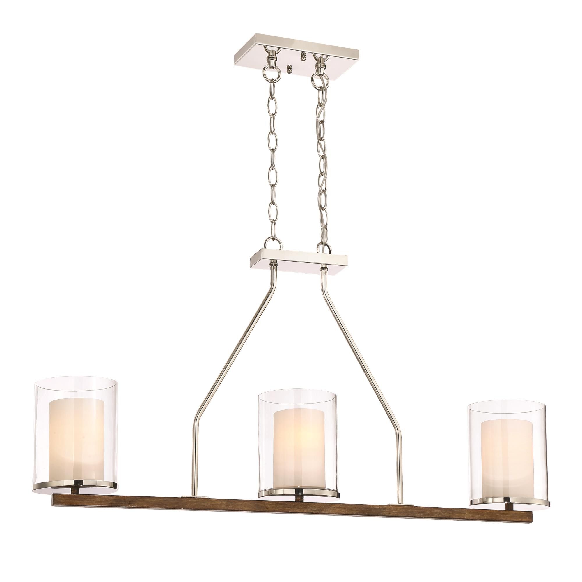 Lark 5 Inch 3 Light Linear Suspension Light by Craftmade